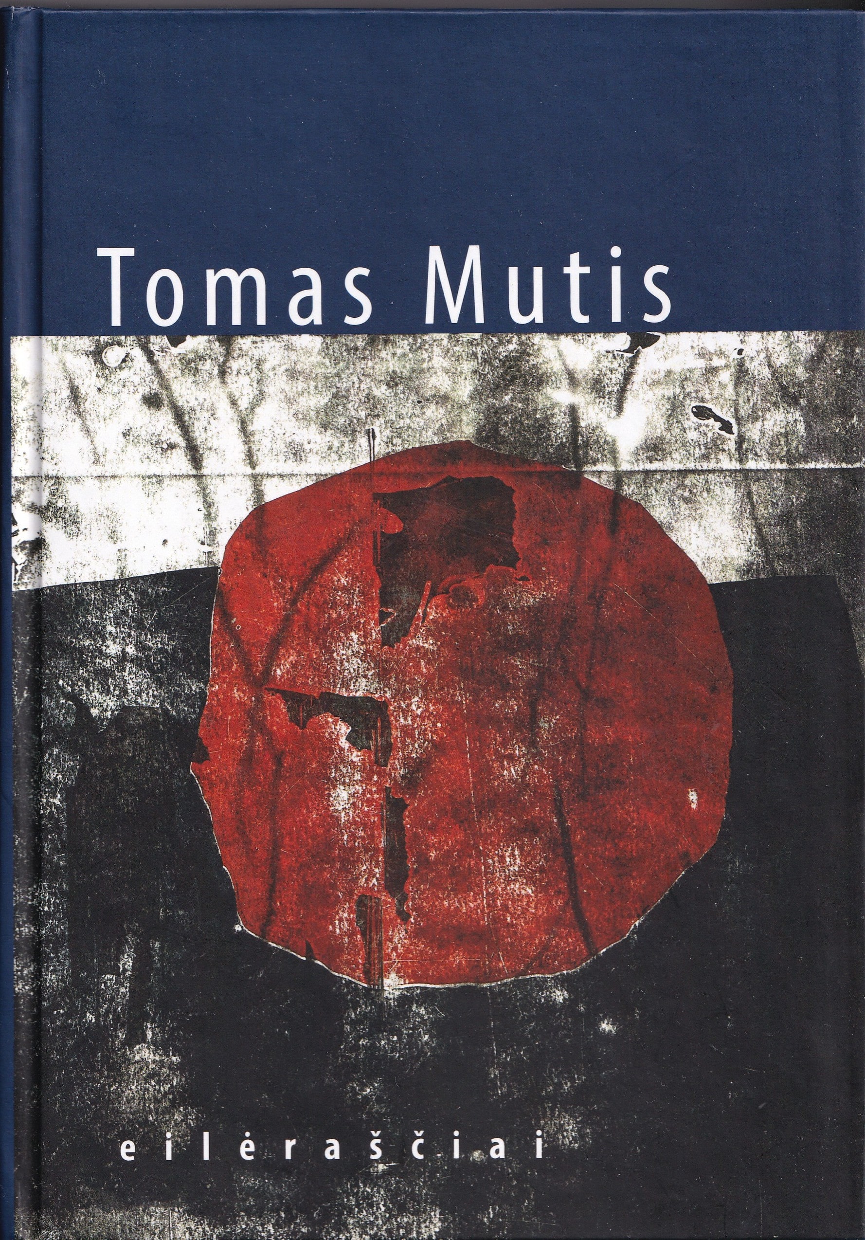 Daiva Tamošaitytė.  Išleista Tomo Mučio poezijos knyga