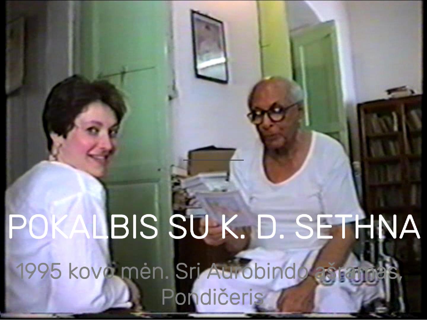 Pokalbis su K. D. Sethna 1995