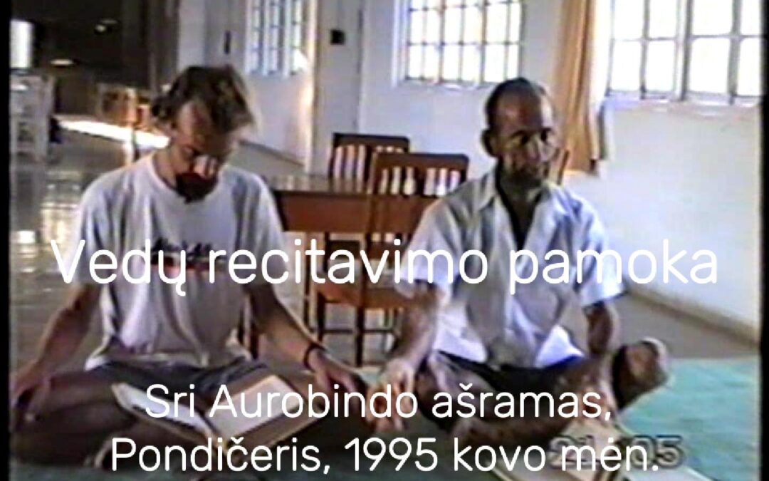 Vedų recitavimo pamoka